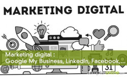 Marketing digital : Google My Business, LinkedIn, Facebook,...