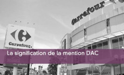 La signification de la mention DAC