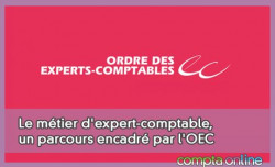 Le mtier d'expert-comptable, un parcours encadr par l'Ordre des experts-comptables.