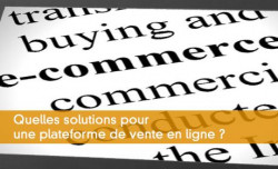 Quelles solutions pour une plateforme de vente en ligne ?