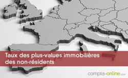 Taux des plus-values immobilires des non-rsidents