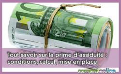 Primes de rendement, de productivité ou d'objectif