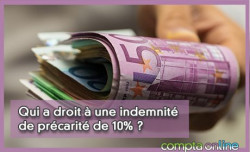 Qui a droit  une indemnit de prcarit de 10% ?