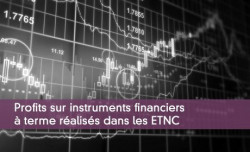 Profits sur instruments financiers  terme raliss dans les ETNC