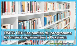 DSCG UE4 : les parties du programme les mieux représentées à l'examen