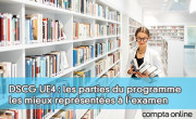 DSCG UE4 : les parties du programme les mieux reprsentes  l'examen