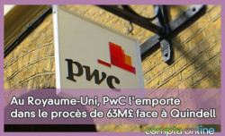 Au Royaume-Uni, PwC l'emporte dans le procs de 63M face  Quindell