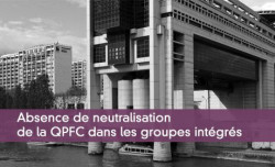 Absence de neutralisation de la QPFC dans les groupes intgrs