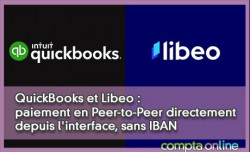 QuickBooks et Libeo : paiement en Peer-to-Peer directement depuis l'interface, sans IBAN