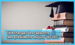 Tlchargez les rapports des prsidents du jury du DEC