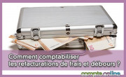 Comment comptabiliser les refacturations de frais et dbours ?