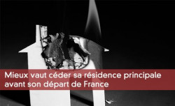 Mieux vaut cder sa rsidence principale avant son dpart de France
