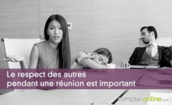 Le respect des autres pendant une runion est important