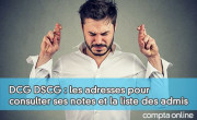 DCG DSCG : les adresses pour consulter ses notes et la liste des admis