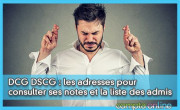 DCG DSCG : les adresses pour consulter ses notes et la liste des admis
