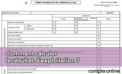 Comment calculer le rsultat d'exploitation ?