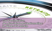 Cas d'exonration des plus-values professionnelles : le dpart  la retraite