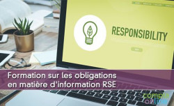 Formation sur les obligations en matire d'information RSE