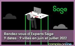 Rendez-vous d'Experts Sage - 9 dates - 9 villes en juin et juillet 2022