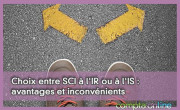 Choix entre SCI  l'IR ou  l'IS : avantages et inconvnients