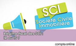 Rgime fiscal des SCI : IR ou IS ?
