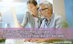 SEL : quelles formes sociales pour son activité libérale en société ?