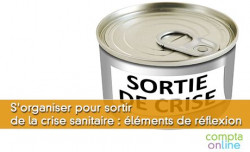 S'organiser pour sortir de la crise sanitaire : lments de rflexion