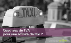 Taux de TVA pour taxi