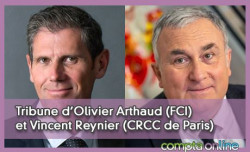 Tribune d'Olivier Arthaud (FCI) et Vincent Reynier (CRCC de Paris)