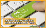 Les conditions de déductibilité de la TVA