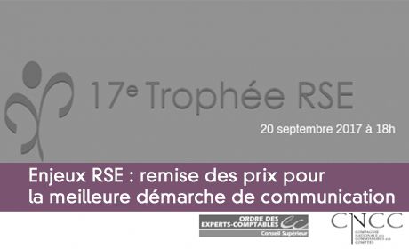 Enjeux RSE : remise des prix pour la meilleure dmarche de communication