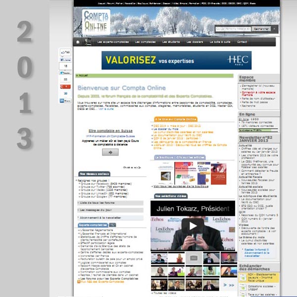 Compta Online en 2013