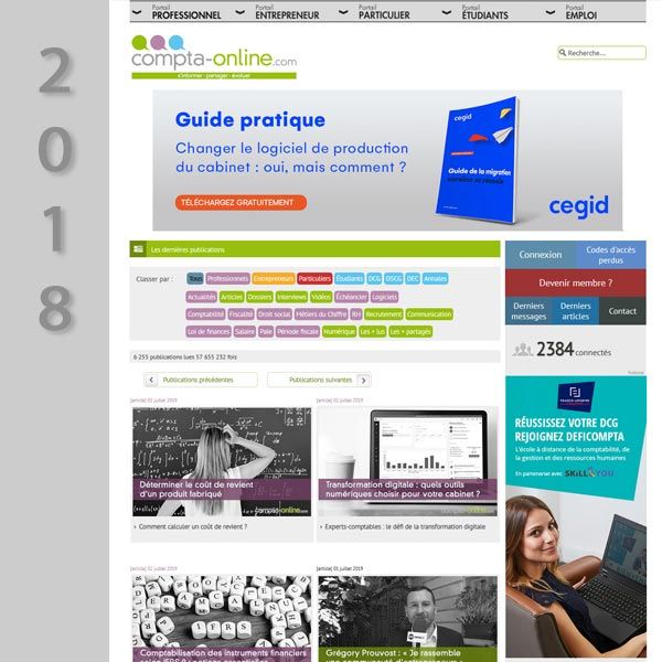 Compta Online en 2018