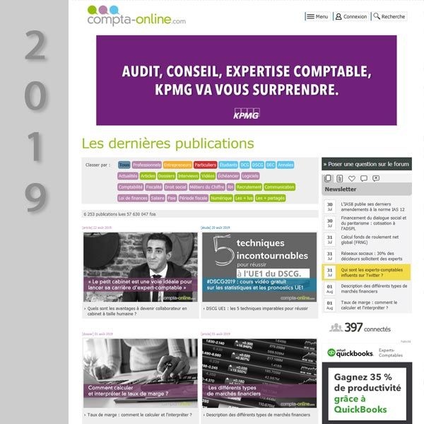 Compta Online en 2019