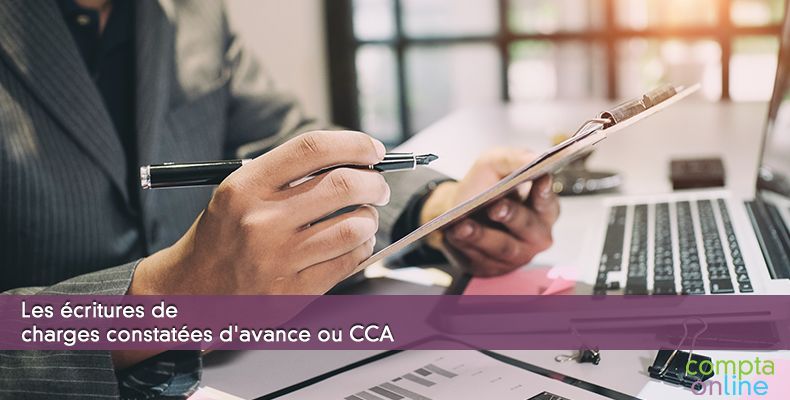 Les écritures de charges constatées d'avance ou CCA