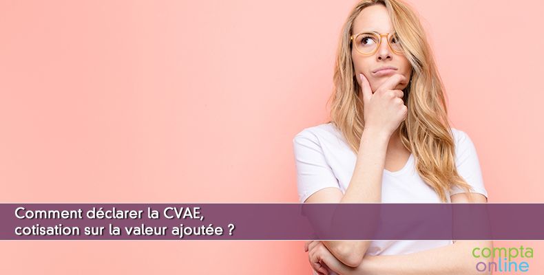 Déclaration de la CVAE