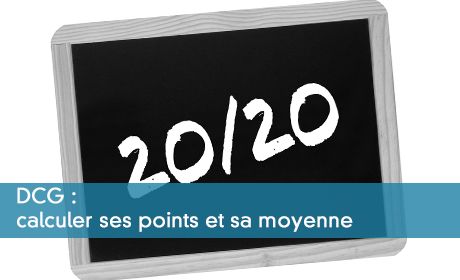 DCG : calculer ses points et sa moyenne