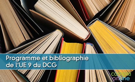 Programme et bibliographie de l'UE 9 du DCG