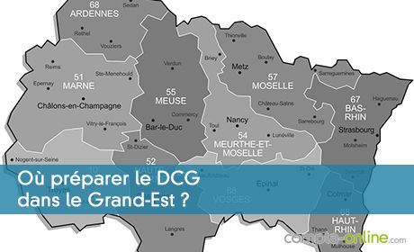 Où préparer le DCG dans le Grand-Est ?