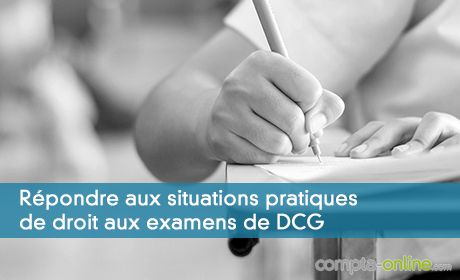 Répondre aux situations pratiques de droit aux examens de DCG