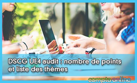 DSCG UE4 audit : nombre de points et liste des thmes