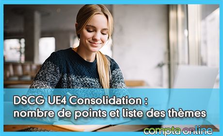 DSCG UE4 Consolidation : nombre de points et liste des thmes