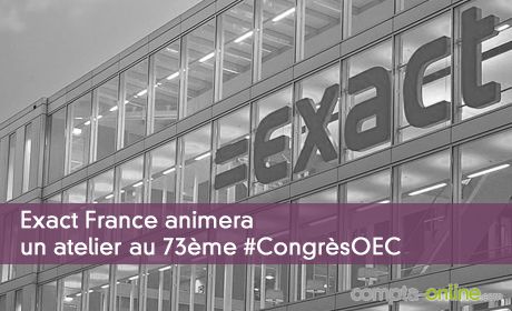 Exact France animera un atelier au 73me #CongrsOEC