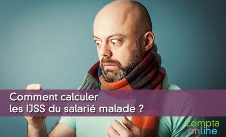 Calculer les IJSS du salari malade