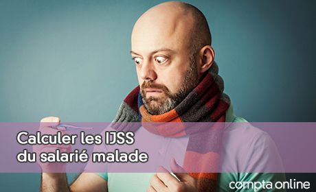 Calculer les IJSS du salari malade