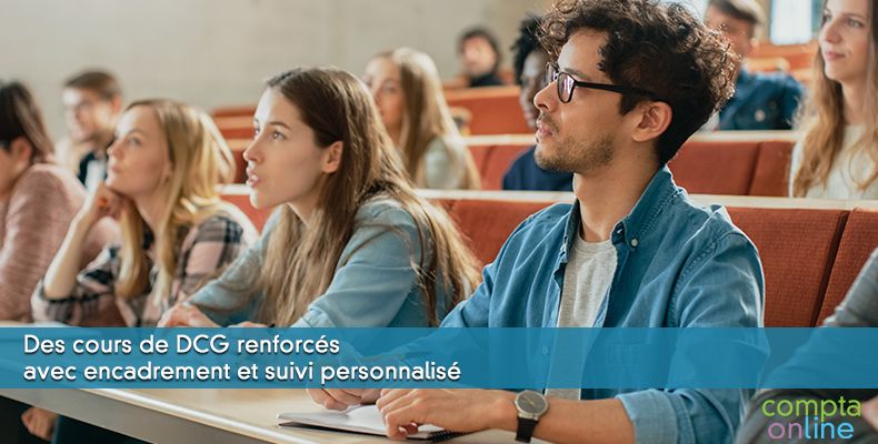 Des cours de DCG renforcés avec encadrement et suivi personnalisé