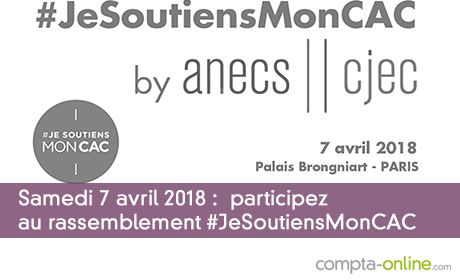 Samedi 7 avril 2018 Participez au rassemblement #JeSoutiensMonCAC