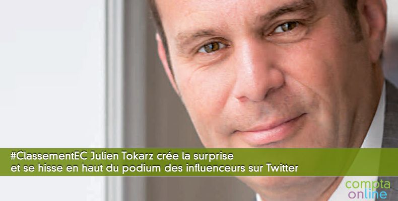 #ClassementEC Julien Tokarz crée la surprise et se hisse en haut du podium des influenceurs sur Twitter