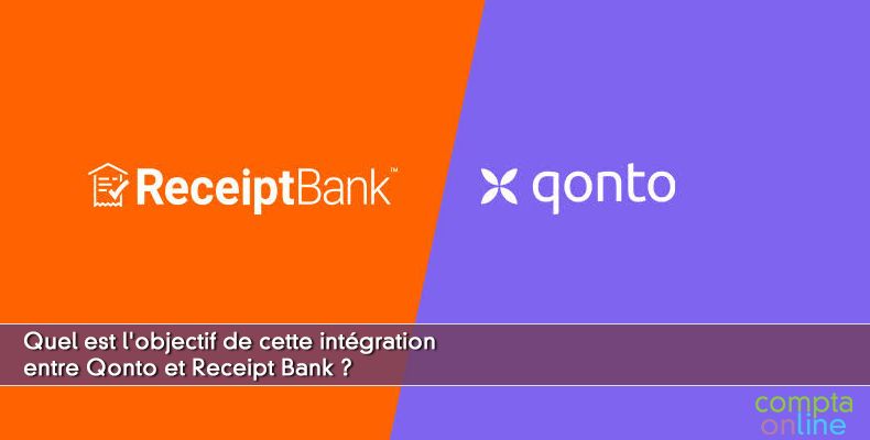 Quel est l'objectif de cette intégration entre Qonto et Receipt Bank ?