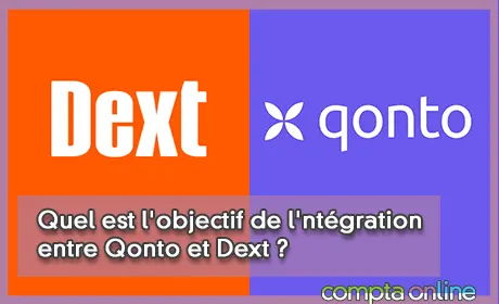 Quel est l'objectif de cette intégration entre Qonto et Dext ?